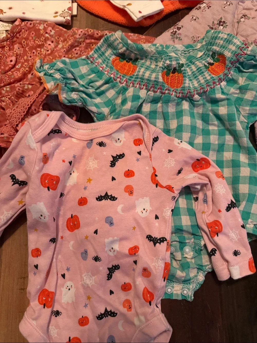 3-6 month baby girls fall clothes lot!